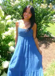 Blue Maxi Dress