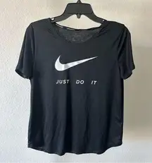 Nike  DRI-FIT Running Shirt black Medium