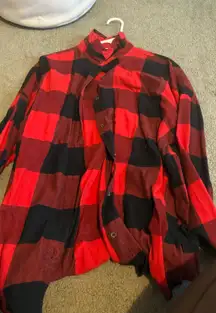Old Navy The Boyfriend Shirt Flannel
