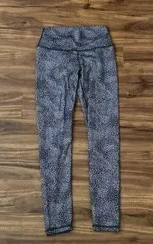 Aerie Chill Play Move Printed Leggings with Back Zip Pocket