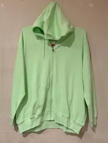 Nike oversized women’s sport full zip up hoodie size Large