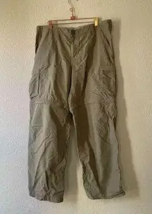 Rei womens outdoor cargo convertible pants size 16 w