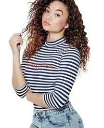 X A$AP ROCKY COLLABORATION 3/4 Sleeve Mockneck