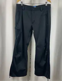 Slalom Women's XL Softshell Black Ski Snow Pants Winter Cargo Snowboard