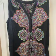 Ladies cupio boho style dress large