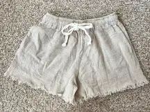 ELCE Swim Gauzy Paperbag Shorts Size Small 