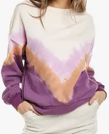 Free People Movement Ombré Metti Tie Dye Crewneck Sweatshirt