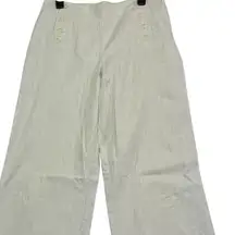 Isaac Mizrahi‎ for Target Women's Wide Leg Crop Pants Size 10