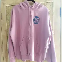 Outerbanks Oversized Soft Hoodie Duck Sailing Coral OBX Size Large Pullover