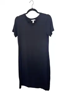 Daily Ritual Black T-Shirt Dress Size M Casual Everyday Essential Closet Staple