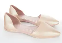 Native Audrey Metallic Blush Rose Women’s Sandal Shoe Slip on Size 10