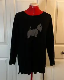 Scottie Dog Sweater L