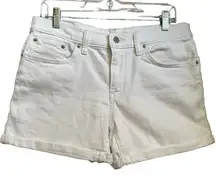 Levi’s Mid-length short, white, size 31