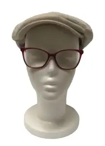 FURLA Cat eye raspberry pink plastic & wire glasses frames VFU298