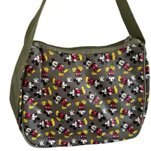 Disney Mickey Mouse Green Shoulder Bag