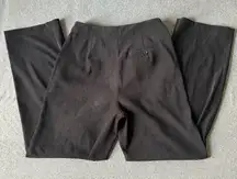 Vintage 90s Talbots Dress Pants Black Formal Wear Suede Feel Women's Size 10