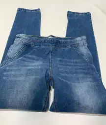 The zigzag stripe denim jean size medium ￼