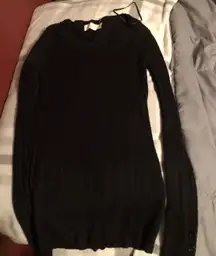 Black Long Sleeve Top