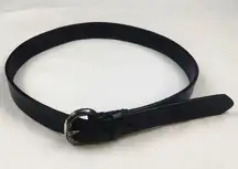 Gap Women's Black Genuine Leather Belt Sz 30 SKU 3842