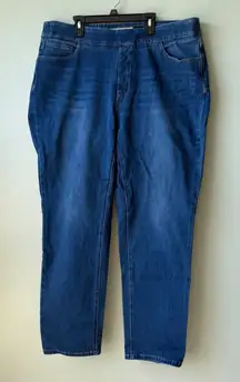 Soft Surroundings‎ Denim Jeggings Womens XL Pull On Jeans