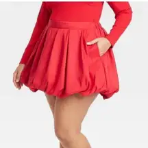 a New Day Women's Bubble Hem Mini Skirt Size 2X
