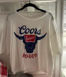 Coors Light Crop Top