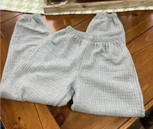 SHEIN Gray Textured Joggers