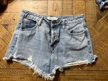 Hidden Jeans Shorts Denim Distressed