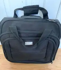 Protocol LTE Carry-on Laptop Bag 16 Inch Wheeled Office black 16"x16"x10"