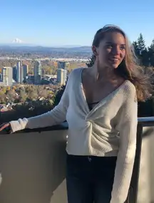 White Deep V Neck Knit Top