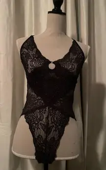 Black Lace Teddy Victoria's Secret