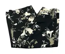 ISAAC MIZRAHI wide leg floral pants