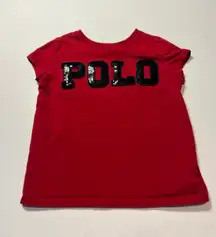 Polo Sequin Baby Tee