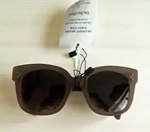 CELINE Women' Light Taupe Oversized Sunnies Sunglasses