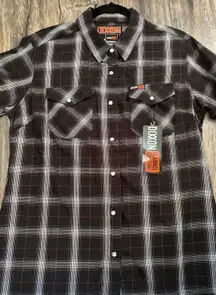 DIXXON Women's Dixxon Hub Bamboo Short Sleeve - Sticker - Large - L