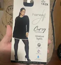 Opaque tights size 1x/2x NEW