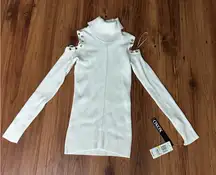 XOXO Ivory Knit Sweater