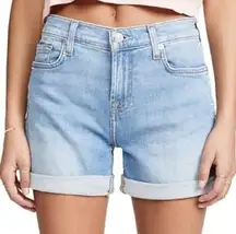 7 for all Mankind Mid Roll Cuffed Shorts