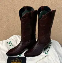 Tecovas | Limited Edition Annie’s Birthday Boot (BBX) Dark Pecan Alligator 🐊