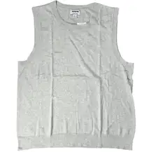 J. Crew Factory Sweater‎ shell Vest in Heather Dusk L BO375