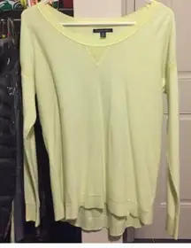 AEO Lime green sweater