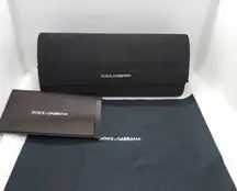 Dolce & Gabbana Glasses Case & Cleaning Cloth