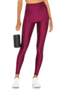 All Access Center Stage Legging in Burgundy sz S