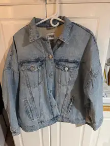 Zara Wool Jean Jacket