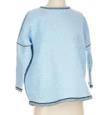 Tuckernuck reversable heathered blue Ally swing sweatshirt XS/S