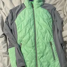 Calvin Klein  Performance Light Green Quilted Jacket S