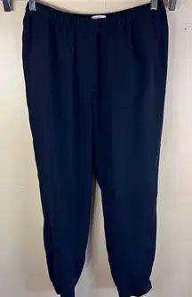 VINCE Womens Dress Black Soft Pants‎ Size Large Corporate, Work, Career Wear