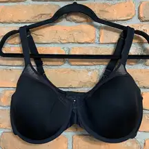Bali Bra Women's Size 40D Black One Smooth U Ultra Light Lined‎ Underwire