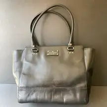 Kate Spade Camryn Black Leather Satchel Purse Bag Tote