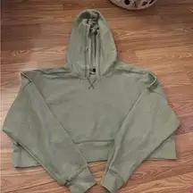 Out From Under By Urban Outfitters Cropped Hoodie Size Large